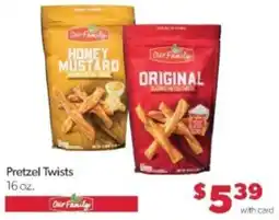 Family Fare Our Family Pretzel Twists offer
