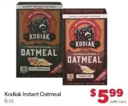 Family Fare Kodiak Instant Oatmeal offer