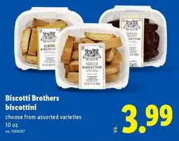 Lidl Biscotti Brothers biscottini offer