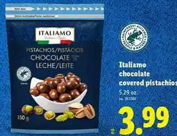 Lidl Italiamo chocolate covered pistachios offer