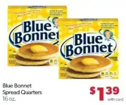 Family Fare Blue Bonnet Spread Quarters offer