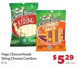 Family Fare Frigo CheeseHeads String Cheese Combos offer