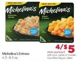 Family Fare Michelina's Entrees offer