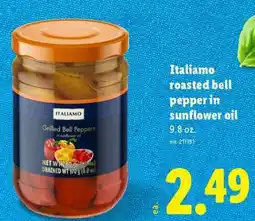 Lidl Italiamo roasted bell pepper in sunflower oil offer