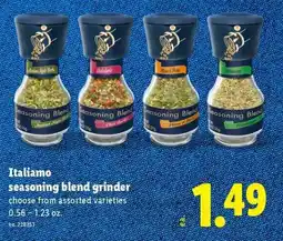 Lidl Italiamo seasoning blend grinder offer