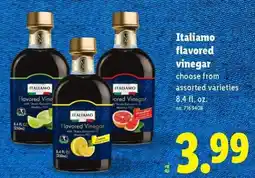 Lidl Italiamo flavored vinegar offer