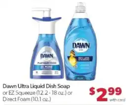 Family Fare Dawn Ultra Liquid Dish Soap offer