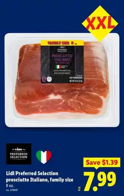 Lidl Lidl preferred selection prosciutto italiano offer