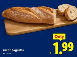 Lidl rustic baguette offer
