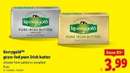 Lidl Kerrygold grass-fed pure Irish butter offer