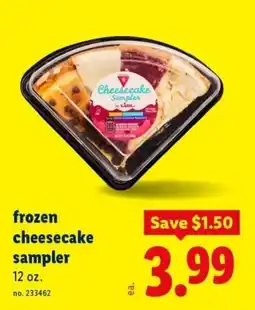Lidl Cheesecake Sampler offer