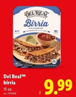 Lidl Del Real birria offer