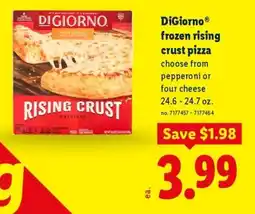 Lidl DiGiorno frozen rising crust pizza offer