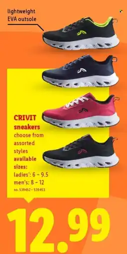 Lidl Crivit sneakers offer