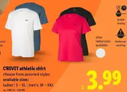Lidl Crivit athletic shirt offer