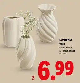 Lidl Livarno vase offer