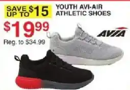 Dunham's Sports Avia youth athletic shoes offer