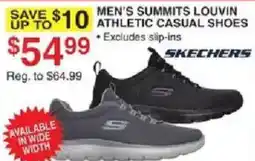 Dunham's Sports Skechers men's summits louvin athletic casual shoes offer