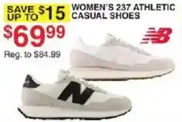 Dunham's Sports New Balance women's 237 athletic casual shoes offer