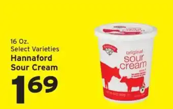 Hannaford Hannaford sour cream offer