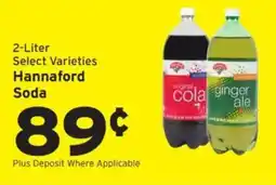Hannaford Hannaford Soda offer