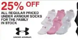 Dunham's Sports Under Armour socks offer