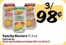 Fresco y Más Sunchy Nectars offer