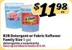 Fresco y Más B2B Detergent or Fabric Softener offer