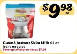 Fresco y Más Guamá Instant Skim Milk offer