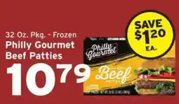 Hannaford Philly Gourmet Beef Patties offer