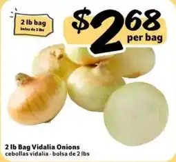 Fresco y Más 2 lb Bag Vidalia Onions offer