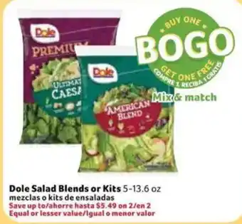 Fresco y Más Dole Salad Blends or Kits offer