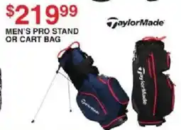 Dunham's Sports TaylorMade Men's Pro Stand or Cart Bag offer