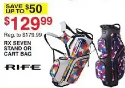 Dunham's Sports Rife Rx Seven Stand Or Cart Bag offer