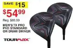 Dunham's Sports Tourmax men's tx pro pvd standard or draw driver offer