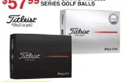 Dunham's Sports Titleist series golf balls offer