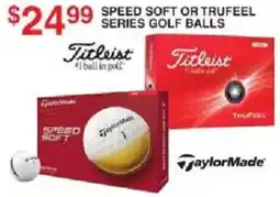 Dunham's Sports Titleist speed soft or trufeel series golf balls offer