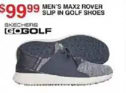 Dunham's Sports Skechers men's max2 rover slip in golf shoes offer