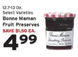 Hannaford Bonne Maman Fruit Preserves offer