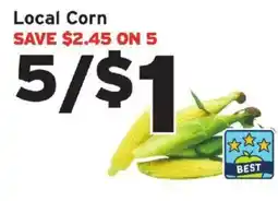 Hannaford Local Corn offer