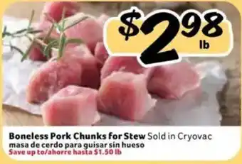 Fresco y Más Boneless Pork Chunks for Stew offer