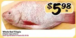 Fresco y Más Whole Red Tilapia offer