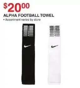 Dunham's Sports Alpha Football Towel offer