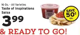 Hannaford Taste of Inspirations Salsa offer
