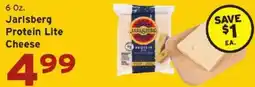 Hannaford Jarlsberg protein lite cheese offer