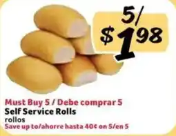 Fresco y Más Self Service Rolls offer