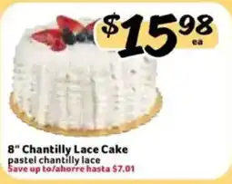 Fresco y Más 8" Chantilly Lace Cake offer