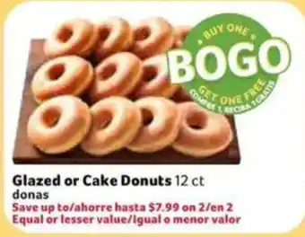 Fresco y Más Glazed or Cake Donuts offer
