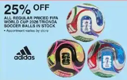 Dunham's Sports Adidas World Cup 2026 Trionda Soccer Balls offer
