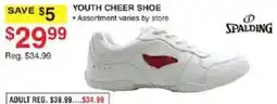Dunham's Sports Spalding youth cheer shoe offer